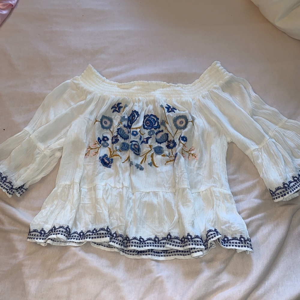 off the shoulder top